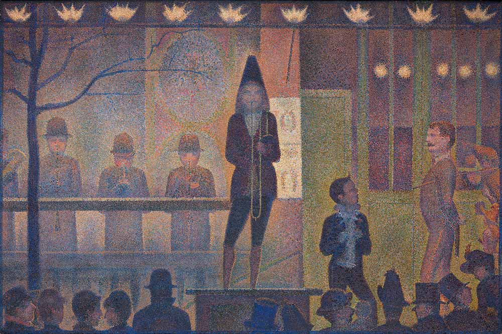 Georges Seurat Gösteriye Davet