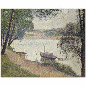 Georges Seurat Puslu Bulutlu Hava