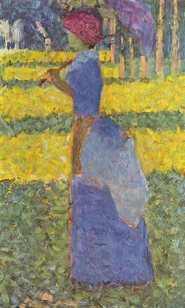 Georges Seurat Şemsiyeli Kadın