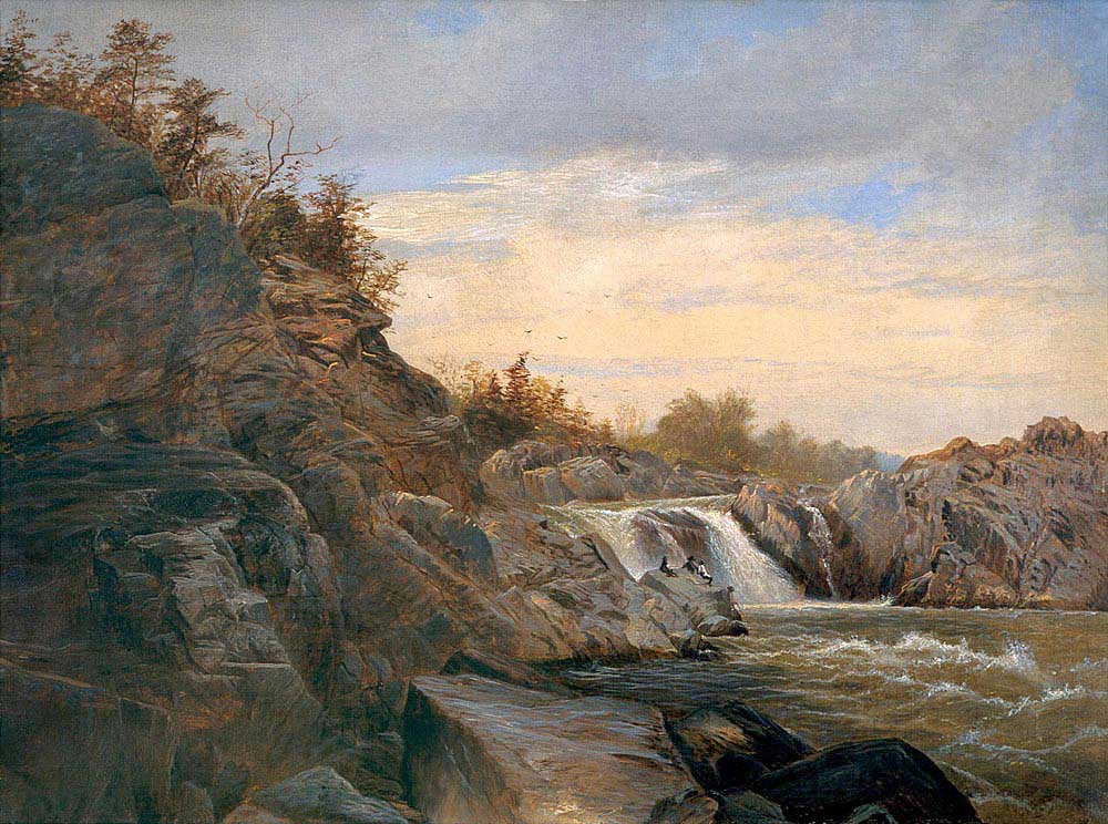 Gilbert Davis Munger Potomac Nehrinde Şelale