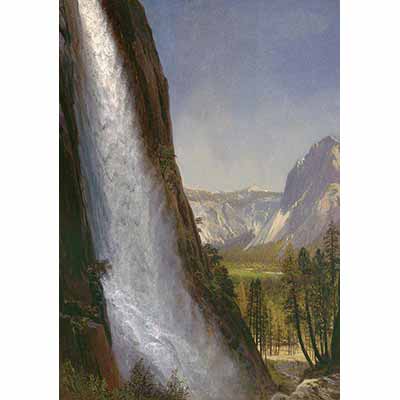 Gilbert Davis Munger Yüksek Şelale Yosemite