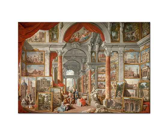 Giovanni Paolo Pannini Modern Romada Resim Galerisi