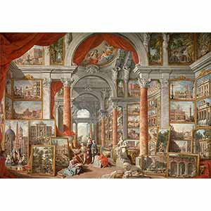 Giovanni Paolo Pannini Modern Romada Resim Galerisi