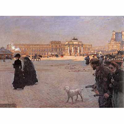 Giuseppe de Nittis Carrousel Sarayı