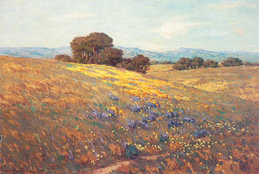 Granville Redmond Gelincik Tarlası