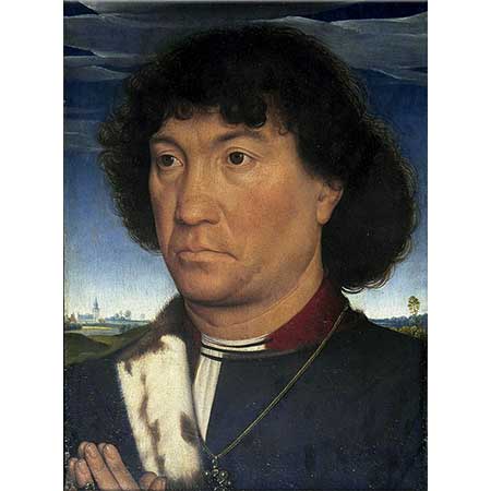 Hans Memling Adam Portresi