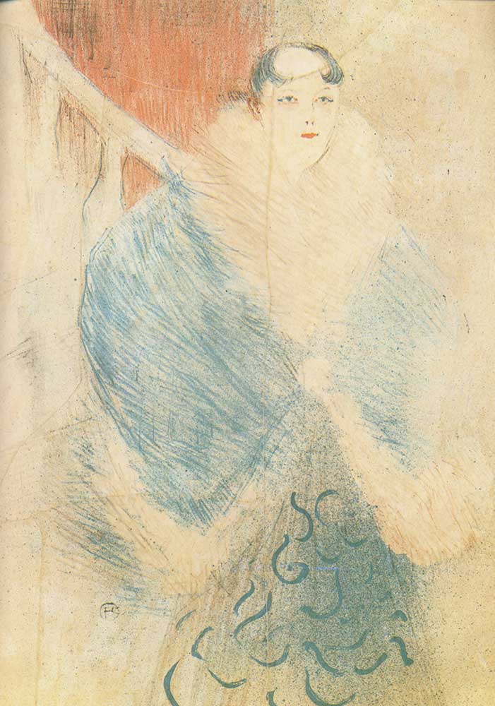 Henri de Toulouse Lautrec Aktris Elsa