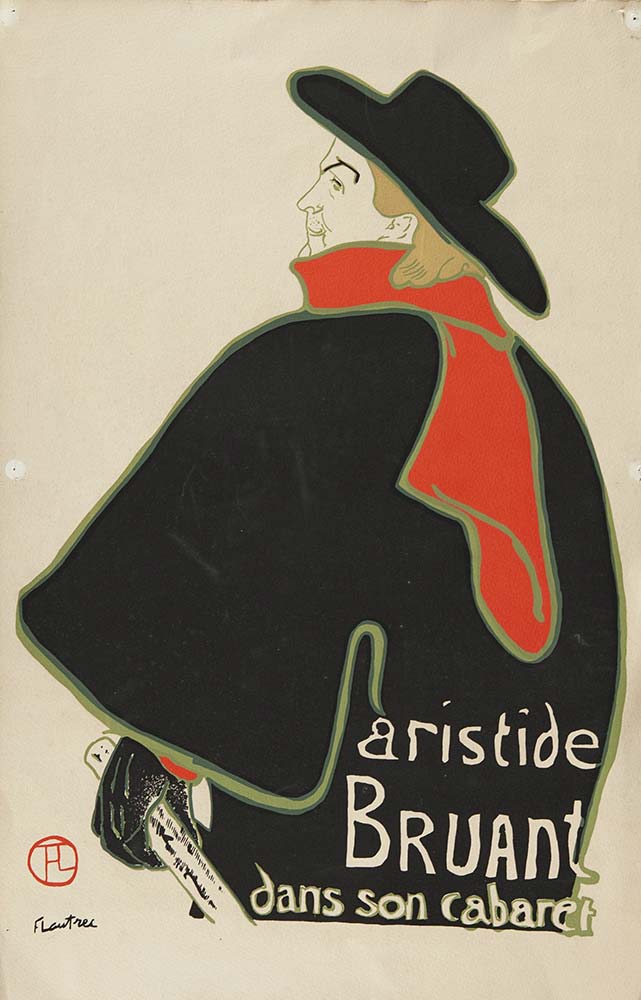 Henri de Toulouse Lautrec Aristide Bruant'ın Kabare Afişi