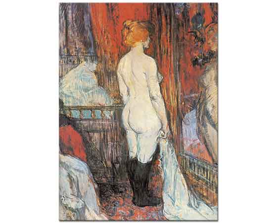 Henri de Toulouse Lautrec Ayna Karşısında