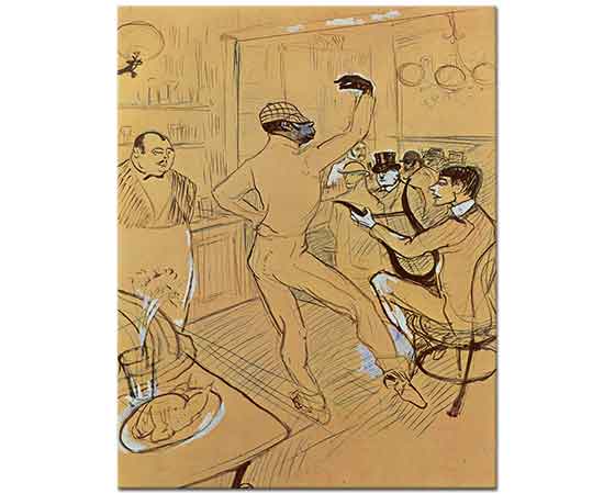 Henri de Toulouse Lautrec Çikolata Dansı