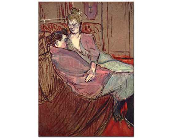Henri de Toulouse Lautrec iki Arkadaş