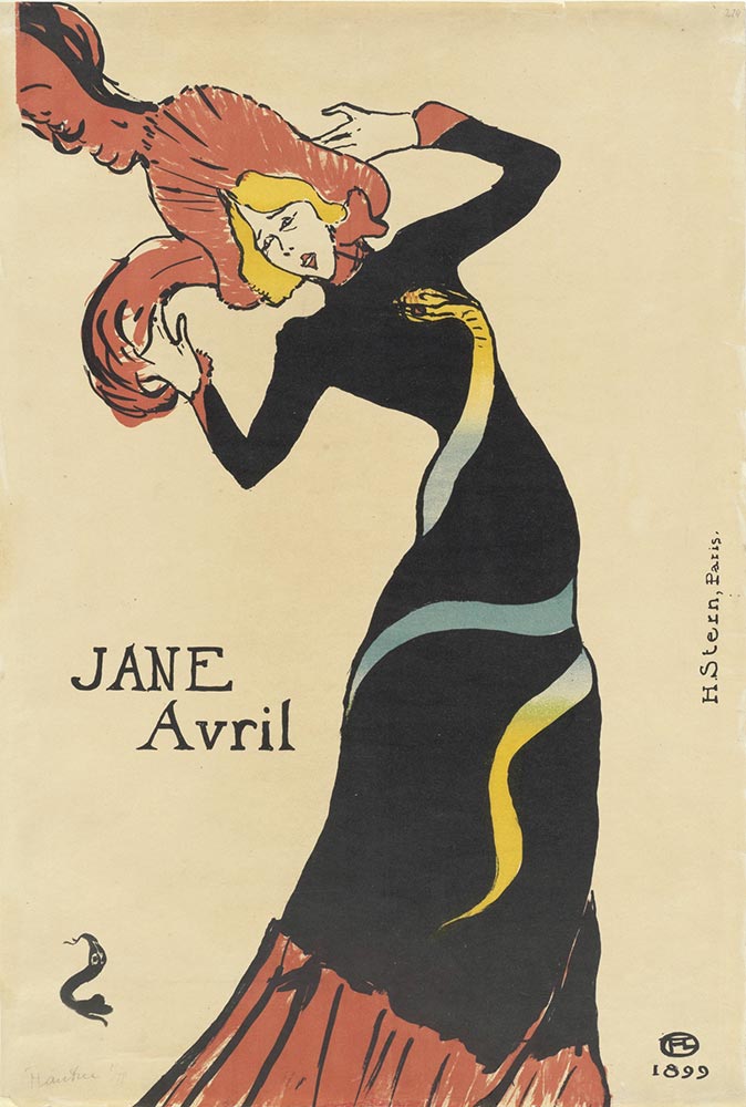 Henri de Toulouse Lautrec Jane Avril