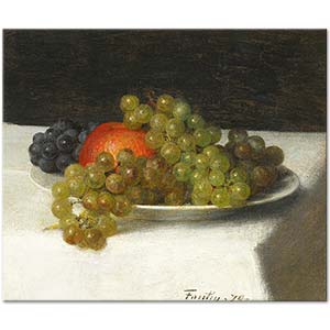 Henri Fantin Latour Elma ve Üzümler