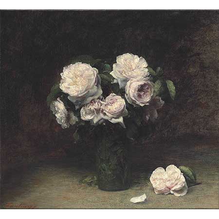 Henri Fantin Latour Bardakta Güller