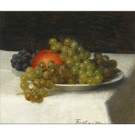 Henri Fantin Latour Elma ve Üzümler