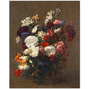 Henri Fantin Latour Çiçekler
