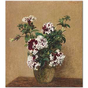Henri Fantin Latour Petunyalar