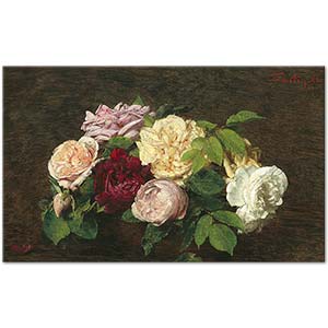 Henri Fantin Latour Gül Sepeti