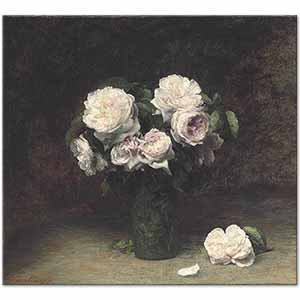Henri Fantin Latour Bardakta Güller