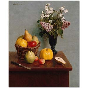 Henri Fantin Latour Çiçekler ve Meyveler