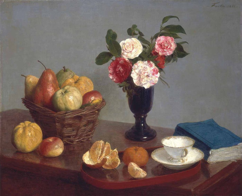 Henri Fantin Latour Fincanlı Natürmort