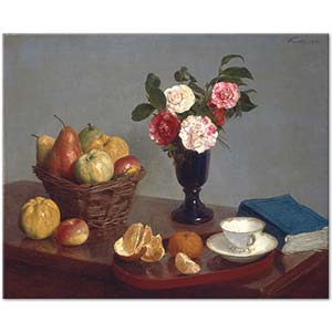 Henri Fantin Latour Fincanlı Natürmort