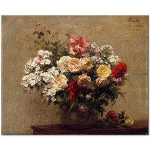 Henri Fantin Latour Yaz Çiçekleri