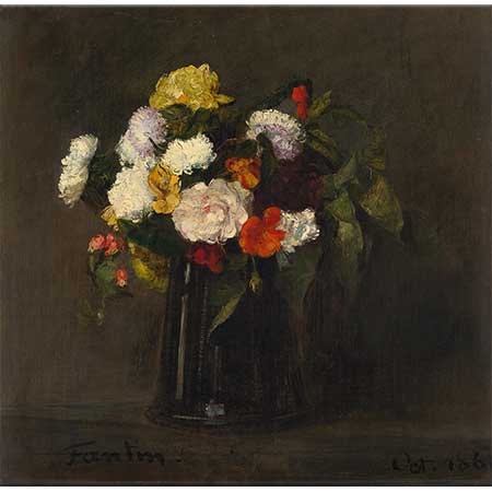 Henri Fantin Latour Vazodaki Çiçekler