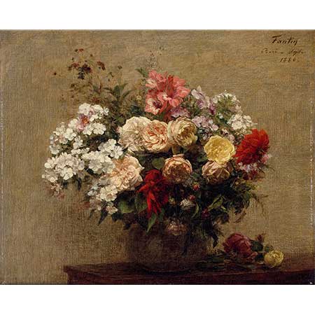 Henri Fantin Latour Yaz Çiçekleri