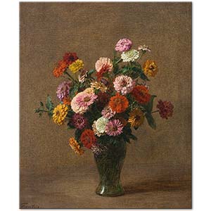 Henri Fantin Latour Vazoda Zinyalar
