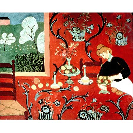 Henri Matisse Kırmızı Harmonisi