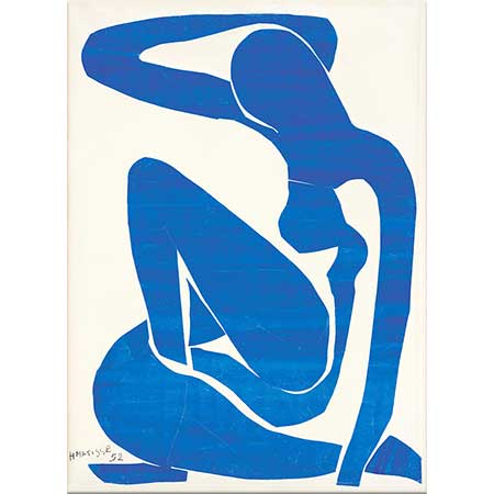 Henri Matisse Mavi Nü 01