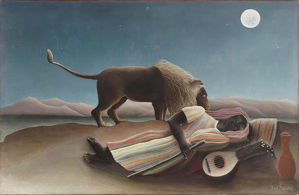 Henri Rousseau Uyuyan Çingene