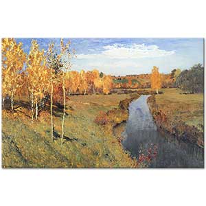 Isaac Levitan Altın Sonbahar
