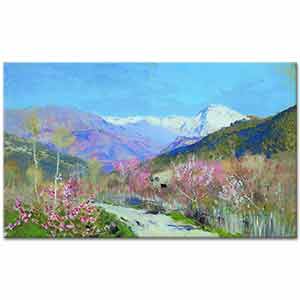 Isaac Levitan İtalya'da İlkbahar
