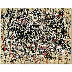 Jackson Pollock Sahte Dünya
