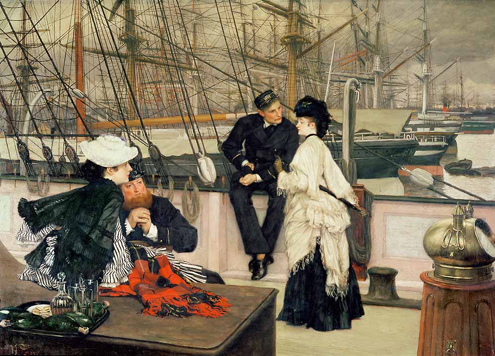 James Tissot Kaptan ve Karısı