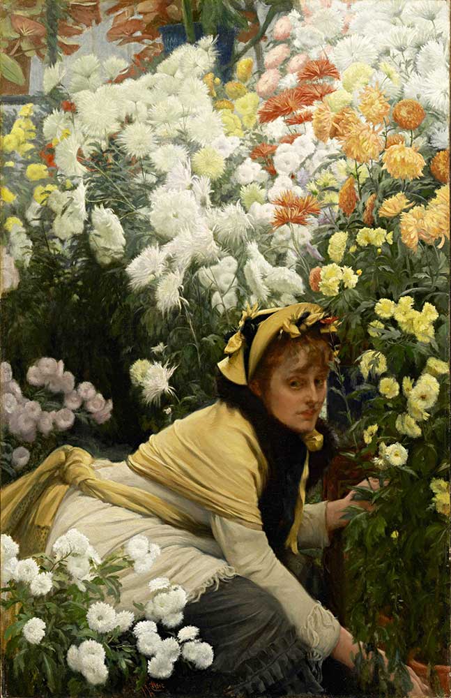 James Tissot Krizantemler