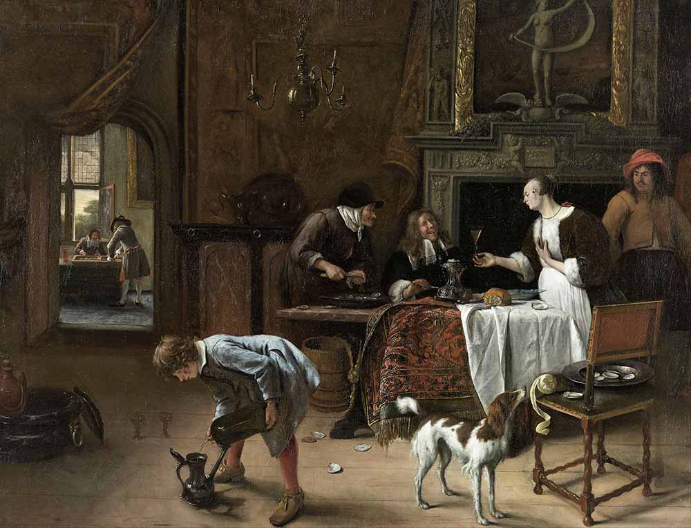 Jan Steen Çabuk Gel Çabuk Git