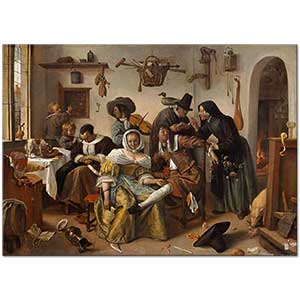 Jan Steen Dünya Tersine Dönüyor