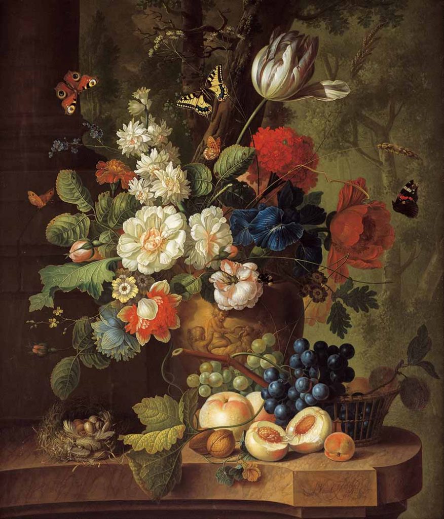 Jan van Os Vazoda Çiçek Buketi