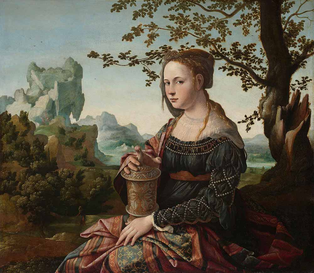 Jan van Scorel Kadın Portresi Maria Magdalena