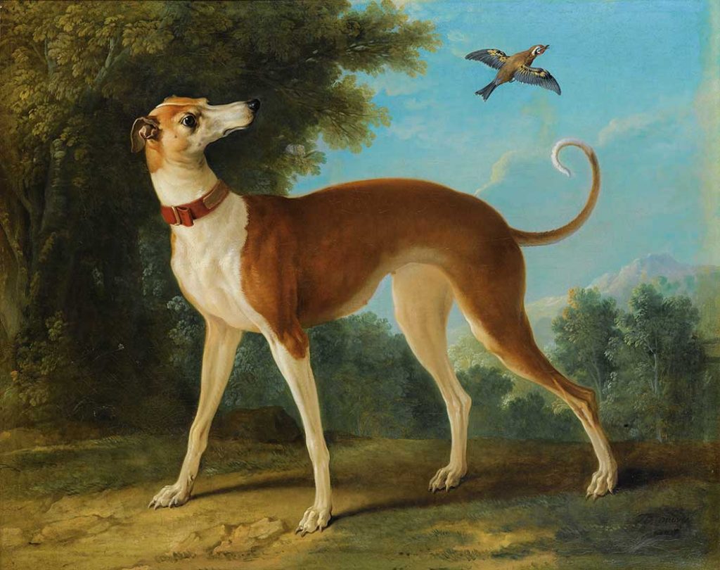 Jean Baptiste Oudry Köpek ve Manzara