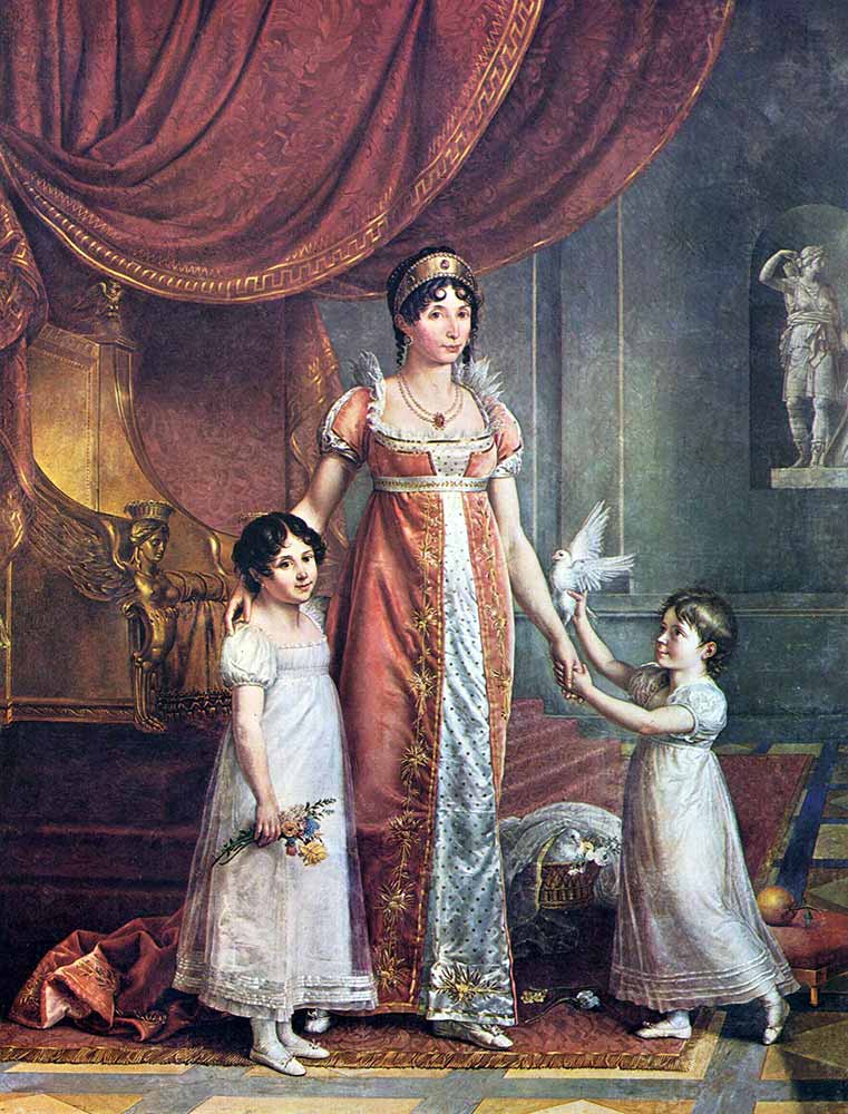 Jean Baptiste Wicar Kraliçe Julia Bonaparte