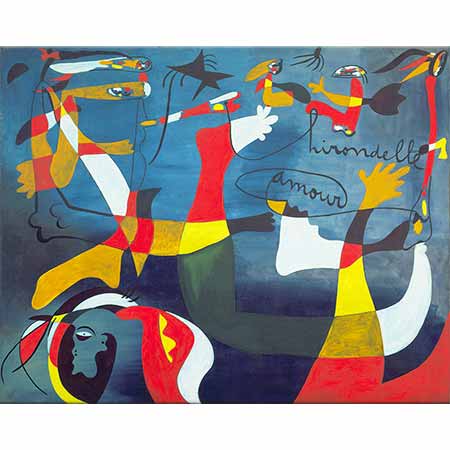 Joan Miro Kırlangıç ve Aşk