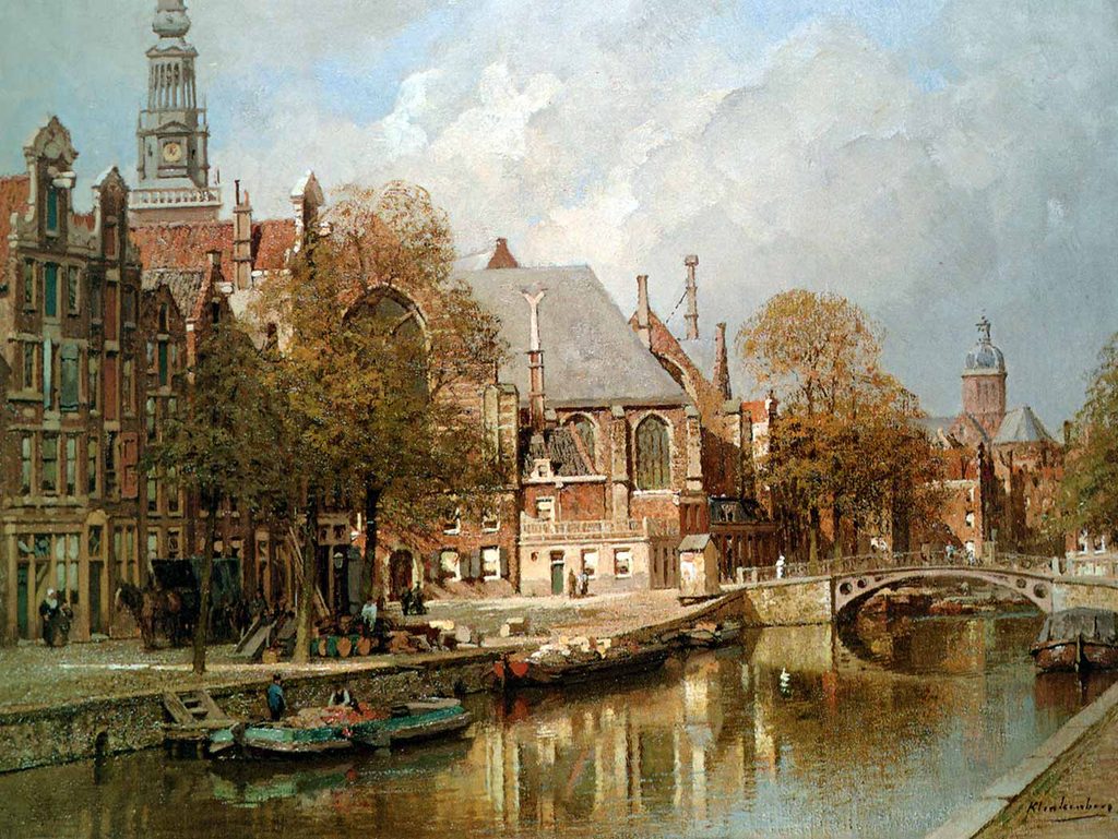 Johannes Christian Karel Klinkenberg Amsterdam Manzarası