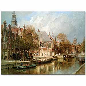 Johannes Christian Karel Klinkenberg Amsterdam Manzarası