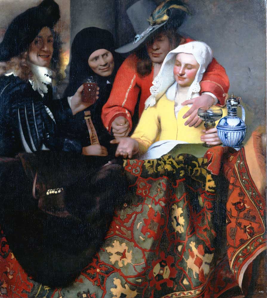 Johannes Vermeer Balkonda