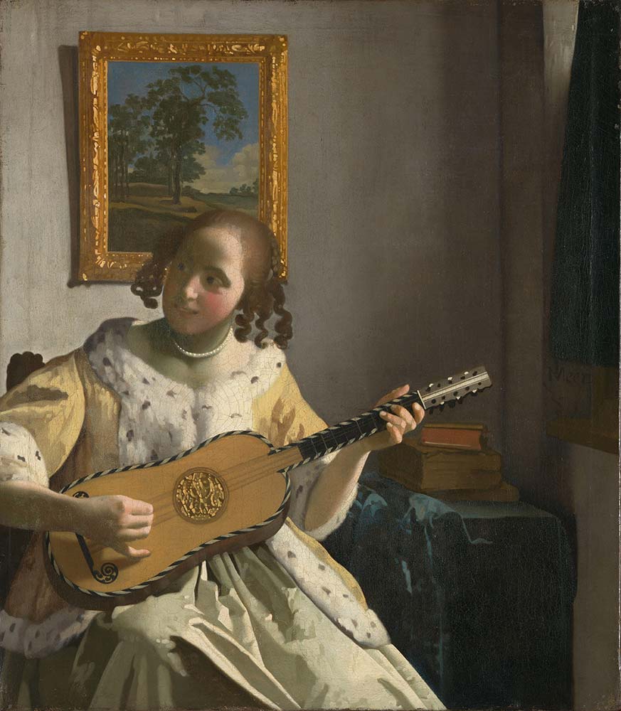 Johannes Vermeer Gitarist
