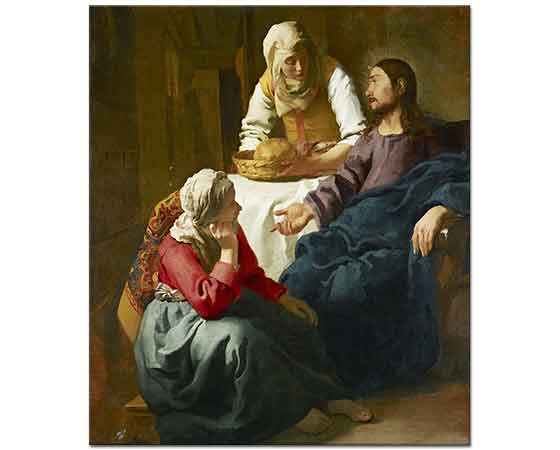 Johannes Vermeer Isa ile Sohbet